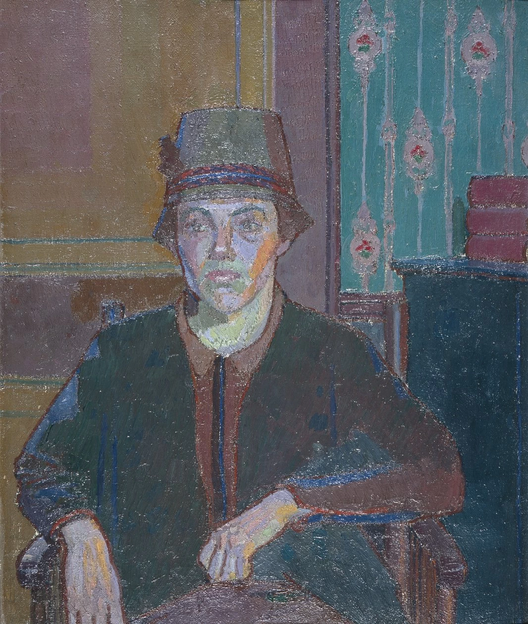 Harold Gilman - Una signora, Manchester Art Gallery